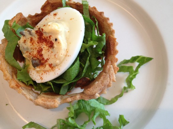 Deviled Egg cracker basket