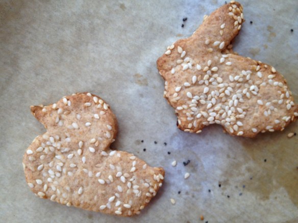 shaped crackers