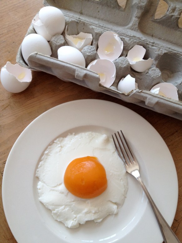 April Fool's Panna Cotta Egg