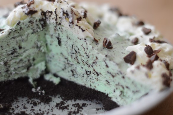 No-Bake Grasshopper Pie
