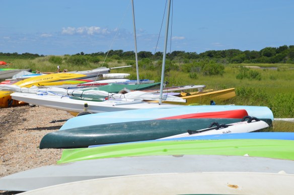 Sailboats at Andy's Way.