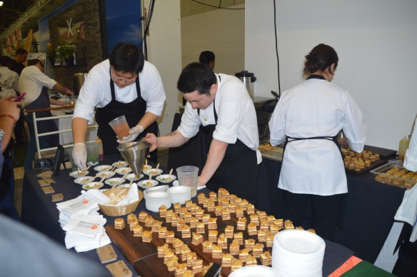 Delicious bites from Manon & Maison Dellos.