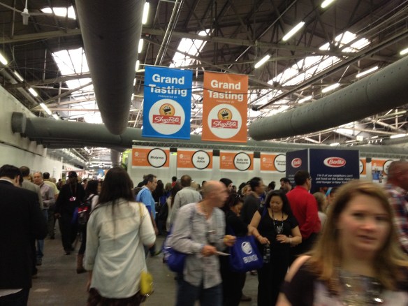 Pier 94 was packed with sponsors, vendors, chefs, foodies and freebies.