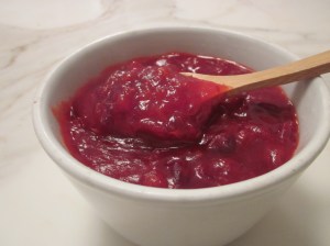 cranberry sauce