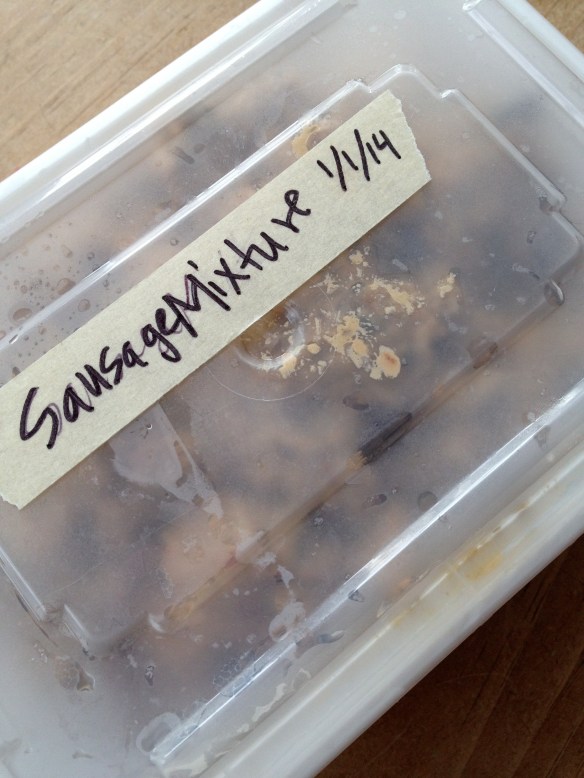 Don't forget to date your freezer packs.