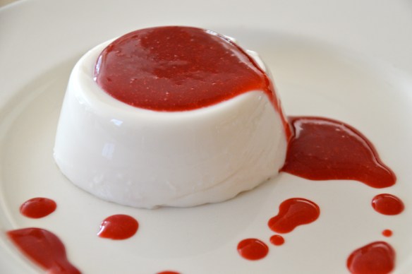 Greek Yogurt Panna Cotta