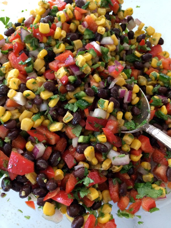 black bean salad