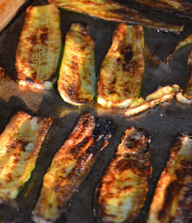 roasted zucchini