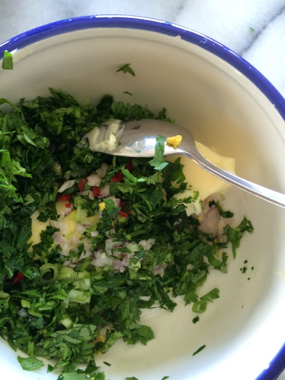 A small bowl is easier to clean than a food processor!