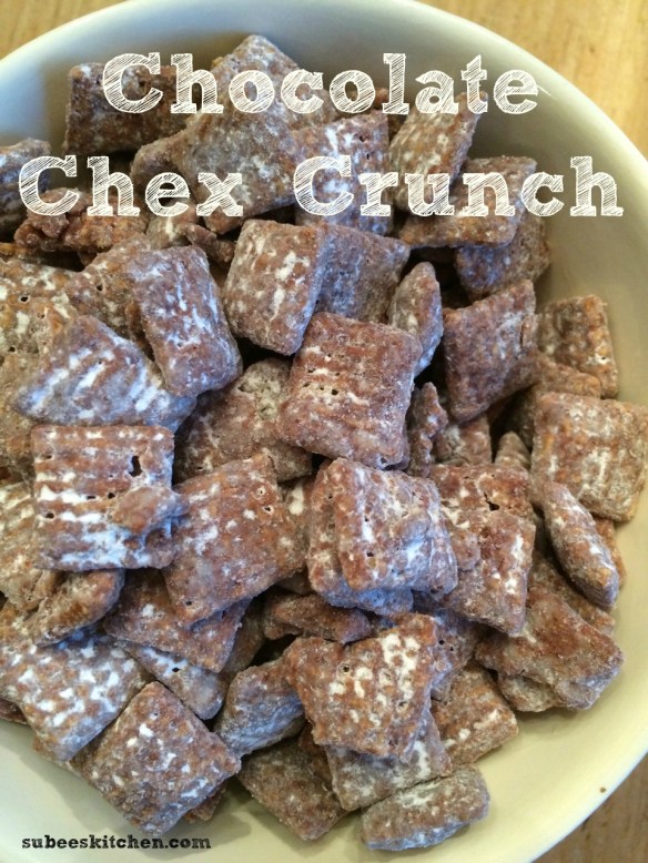 Chocolate Chex Mix Pinterest