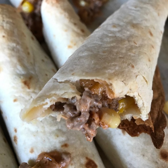 baked-cheeseburger-taquitos